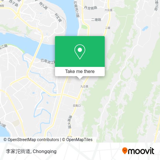 李家沱街道 map