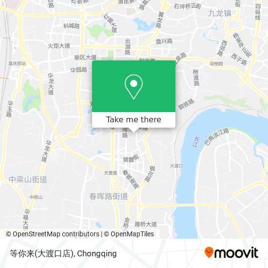 等你来(大渡口店) map