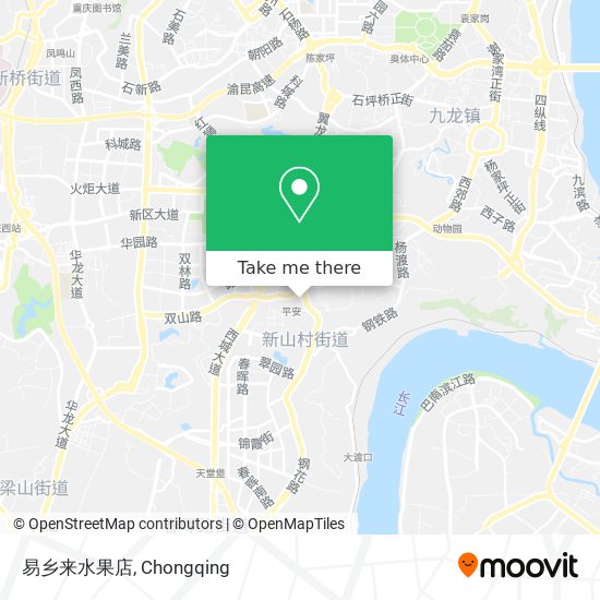易乡来水果店 map