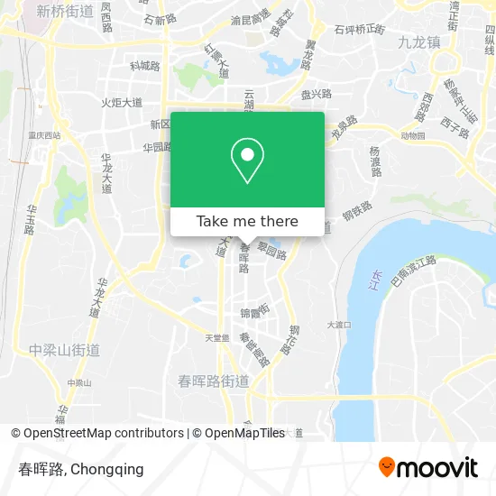 春晖路 map