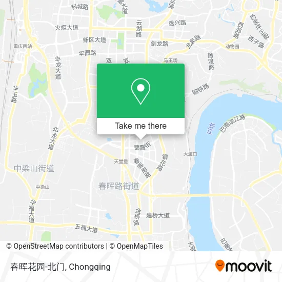 春晖花园-北门 map