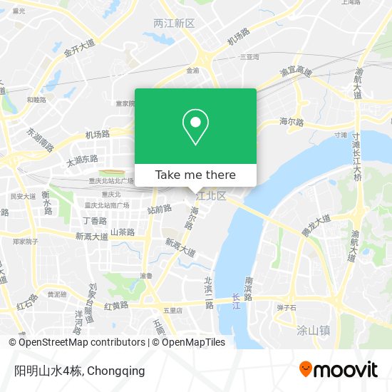 阳明山水4栋 map