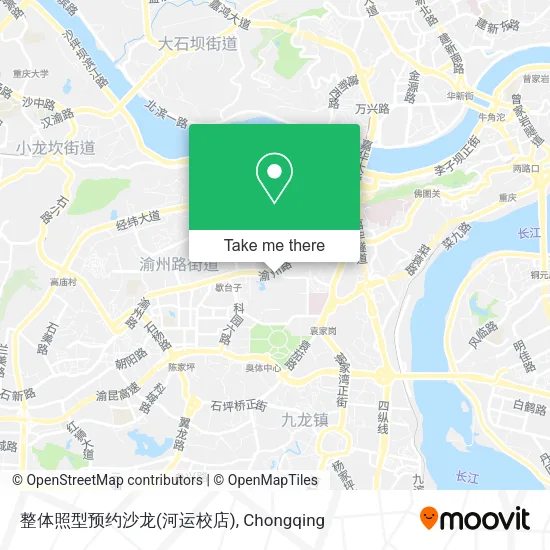 整体照型预约沙龙(河运校店) map