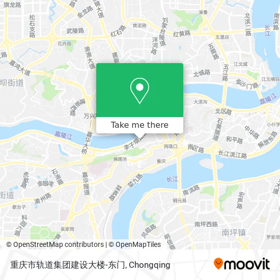 重庆市轨道集团建设大楼-东门 map