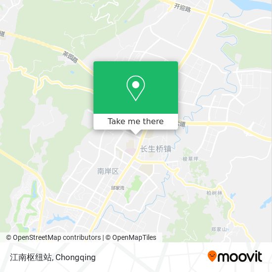 江南枢纽站 map