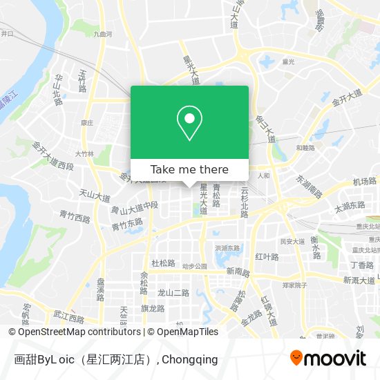 画甜ByL oic（星汇两江店） map