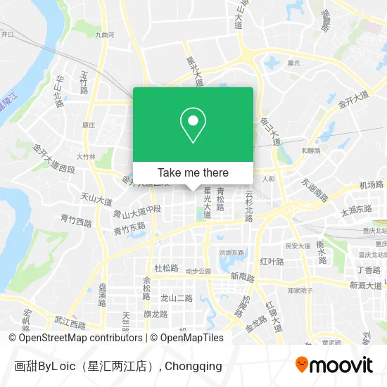 画甜ByL oic（星汇两江店） map