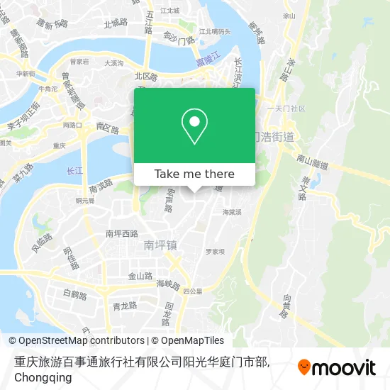 重庆旅游百事通旅行社有限公司阳光华庭门市部 map