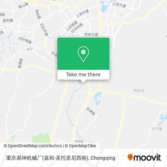 重庆易坤机械厂(嘉和·圣托里尼西南) map