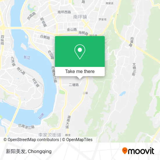 新阳美发 map