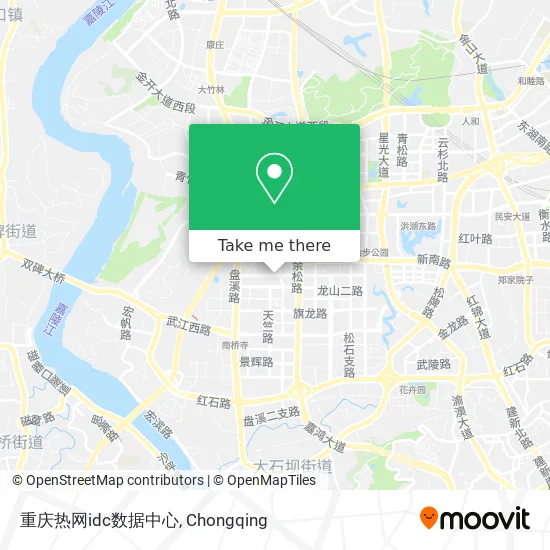 重庆热网idc数据中心 map