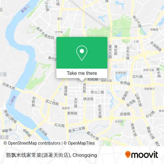 豁飘米线家常菜(源著天街店) map