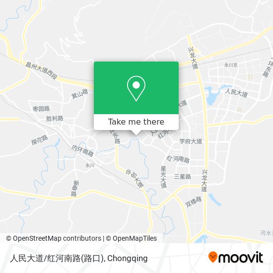 人民大道/红河南路(路口) map