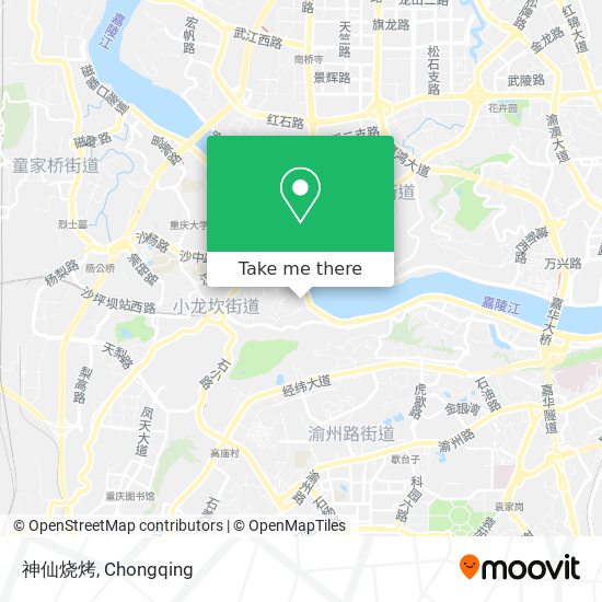 神仙烧烤 map