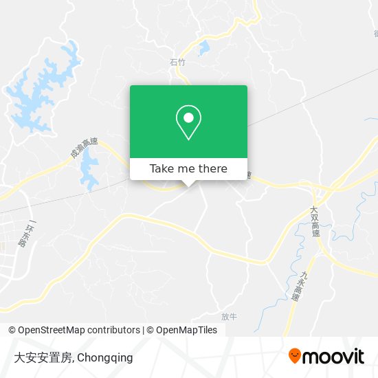 大安安置房 map