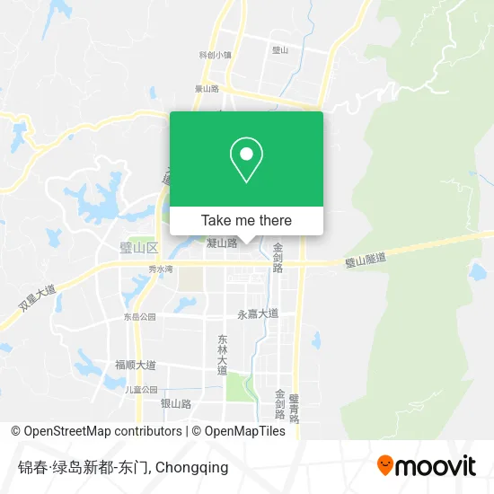 锦春·绿岛新都-东门 map