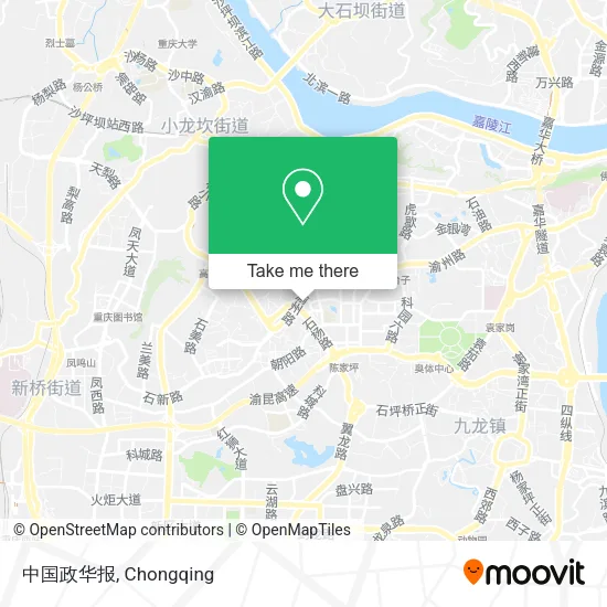 中国政华报 map