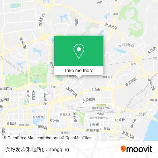 美好发艺(和睦路) map