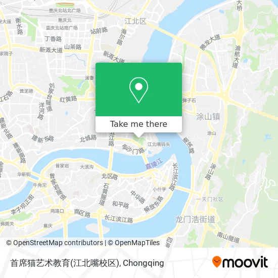 首席猫艺术教育(江北嘴校区) map