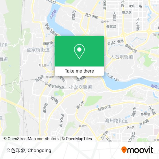 金色印象 map