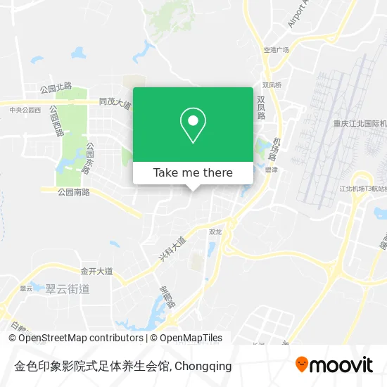金色印象影院式足体养生会馆 map