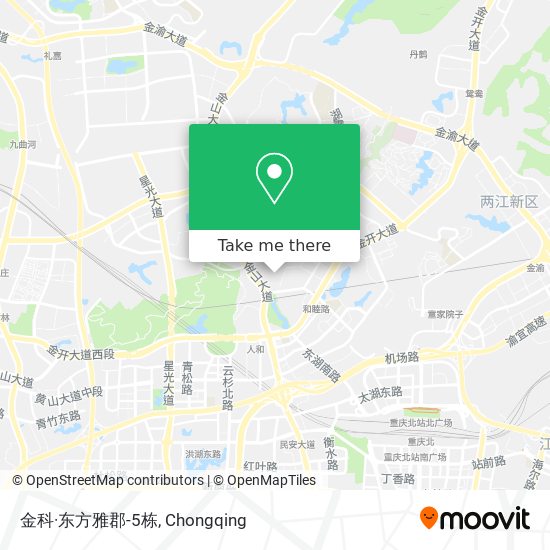 金科·东方雅郡-5栋 map