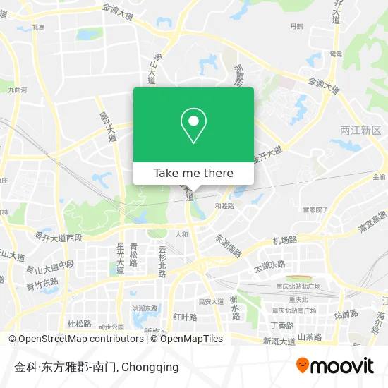 金科·东方雅郡-南门 map