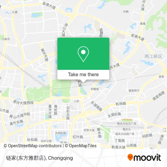 链家(东方雅郡店) map