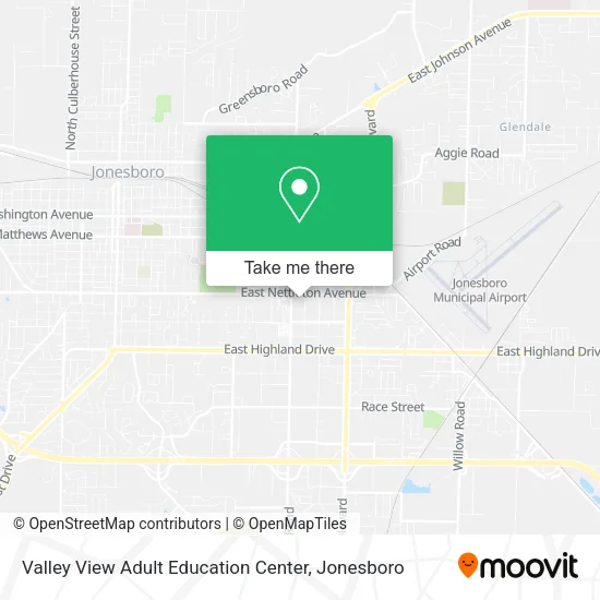 Mapa de Valley View Adult Education Center