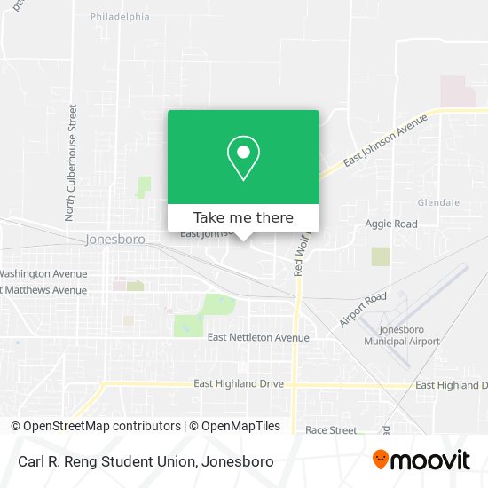Mapa de Carl R. Reng Student Union