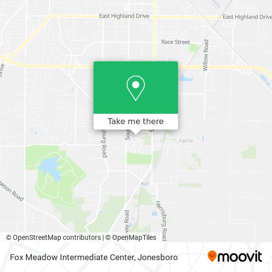 Mapa de Fox Meadow Intermediate Center