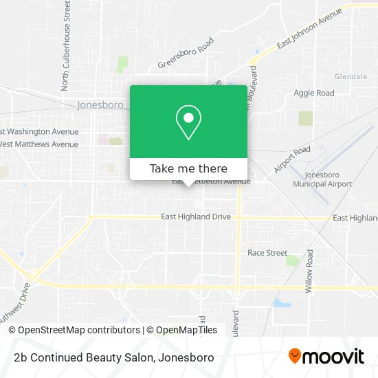 2b Continued Beauty Salon map