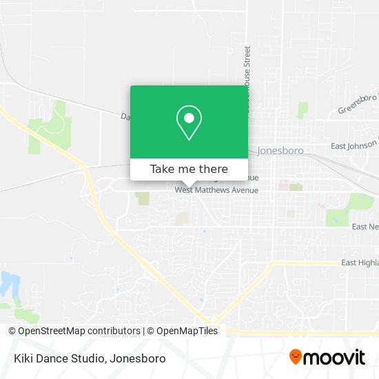 Kiki Dance Studio map