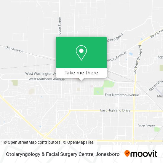 Mapa de Otolaryngology & Facial Surgery Centre