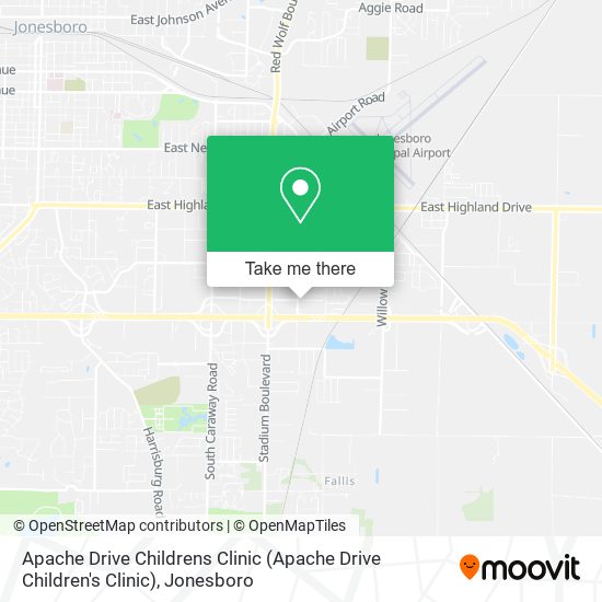 Mapa de Apache Drive Childrens Clinic (Apache Drive Children's Clinic)