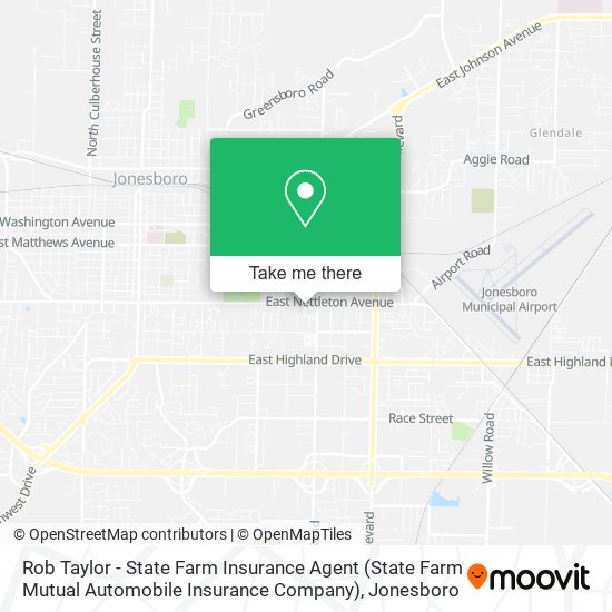 Mapa de Rob Taylor - State Farm Insurance Agent (State Farm Mutual Automobile Insurance Company)