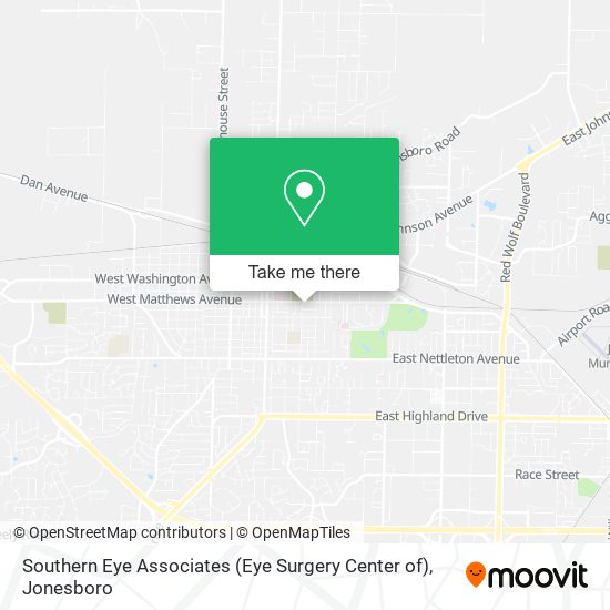 Southern Eye Associates (Eye Surgery Center of) map