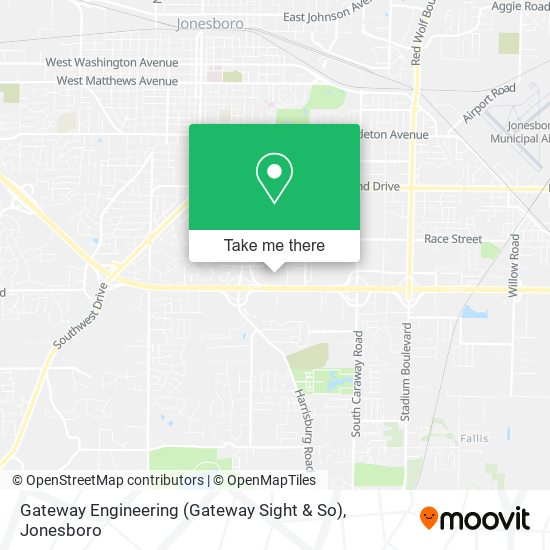 Mapa de Gateway Engineering (Gateway Sight & So)