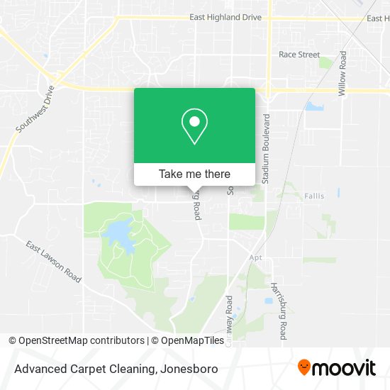 Mapa de Advanced Carpet Cleaning