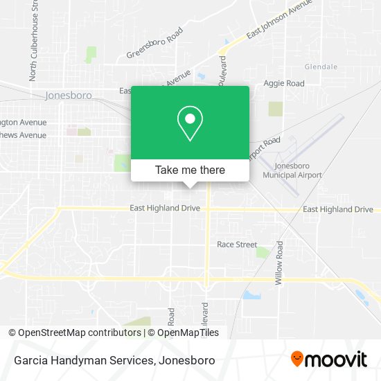 Garcia Handyman Services map