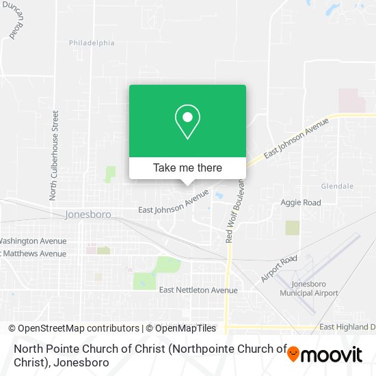 Mapa de North Pointe Church of Christ (Northpointe Church of Christ)