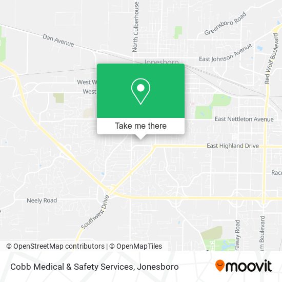 Cobb Medical & Safety Services map