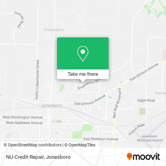 Mapa de NU-Credit Repair