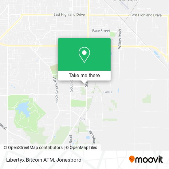 Libertyx Bitcoin ATM map