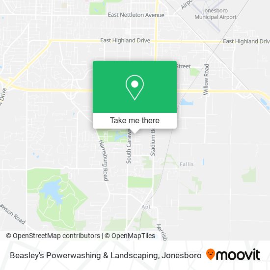 Beasley's Powerwashing & Landscaping map