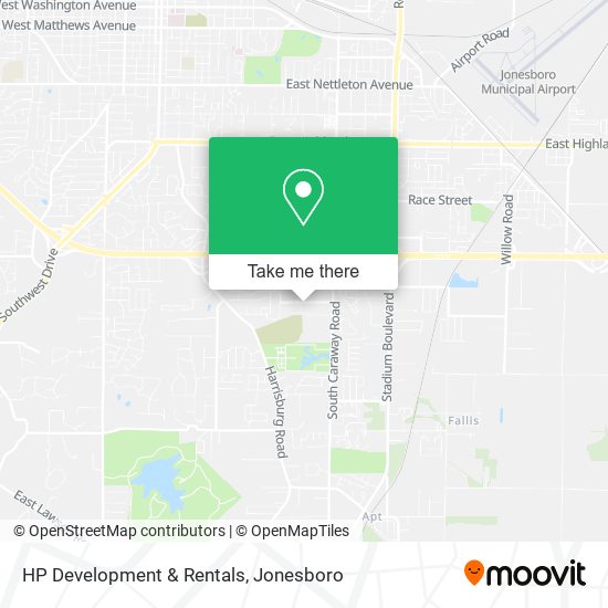 HP Development & Rentals map
