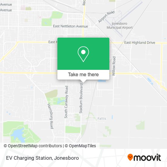 Mapa de EV Charging Station