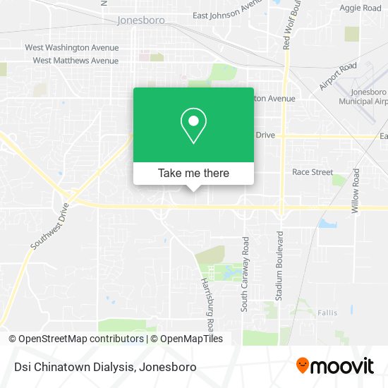 Mapa de Dsi Chinatown Dialysis