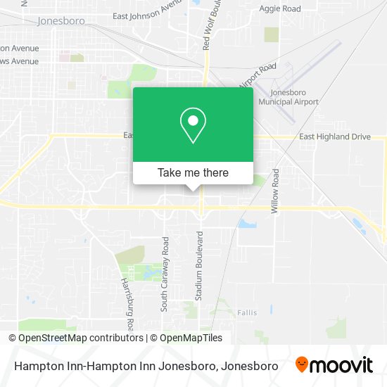 Hampton Inn-Hampton Inn Jonesboro map