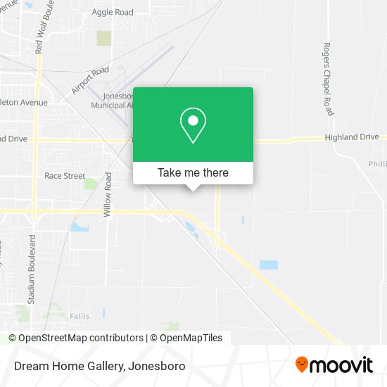 Dream Home Gallery map